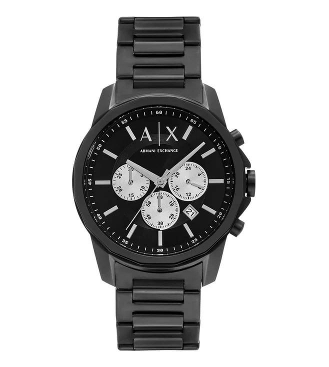 smartwatch with oxygen saturation monitor-Armani Exchange Chronograph Watch for Men AX1765