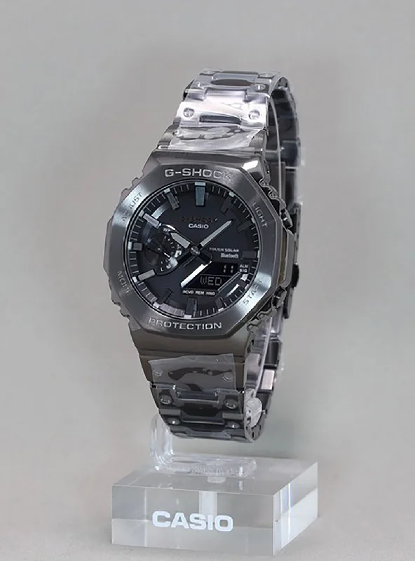 smartwatch with menstrual cycle tracking-CASIO G-SHOCK FULL METAL 2100 SERIES GM-B2100BD-1AJF MADE IN JAPAN JDM