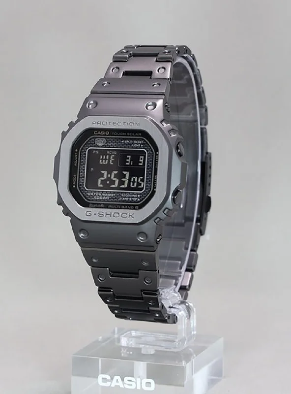 smartwatch with health tracking and notifications-CASIO WATCH G-SHOCK FULL METAL GMW-B5000 SERIES GMW-B5000MB-1JF MADE IN JAPAN JDM