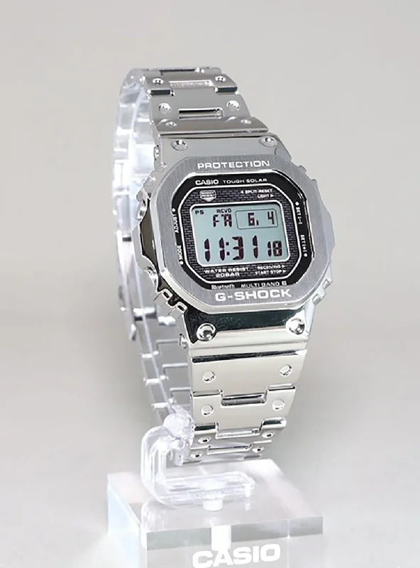 smartwatch with multi-sport modes-CASIO G-SHOCK GMW-B5000D-1JF FULL METAL STAINLESS STEEL MADE IN JAPAN JDM