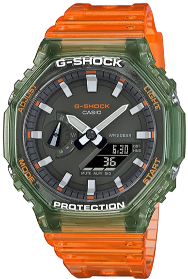 smartwatch with waterproof features-Casio G-Shock Analog Digital Special Color Models GA-2100HC-4A