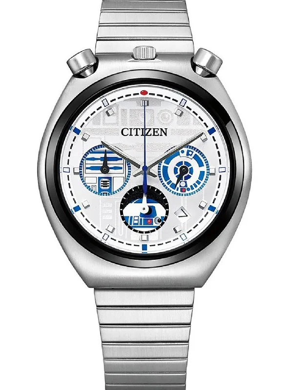 advanced smartwatch with advanced tracking-CITIZEN RECORD LABEL TSUNO(BULLHEAD) CHRONO "R2-D2" AN3666-51A LIMITED EDITION JAPAN MOV'T JDM