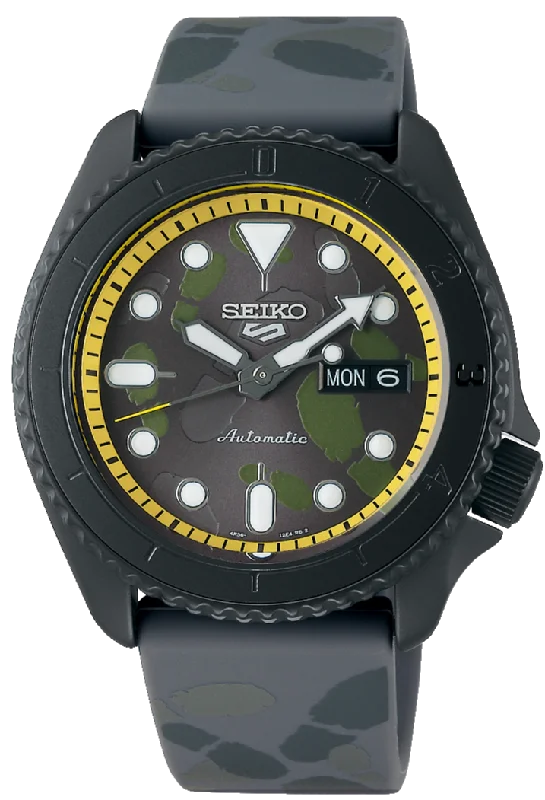 men’s automatic sports wristwatch-Seiko 5 Sports Street Style X ONE PIECE "Sanji" Automatic Limited Edition SRPH69K1