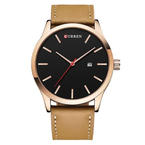 hybrid smartwatch with step tracking-Curren Men's Analog Watch (Dial 4.5cm) - CUR 162