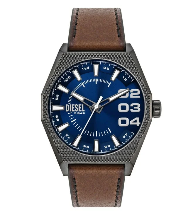 men’s smart casual quartz watch-Diesel Scraper Analog Watch for Men DZ2189