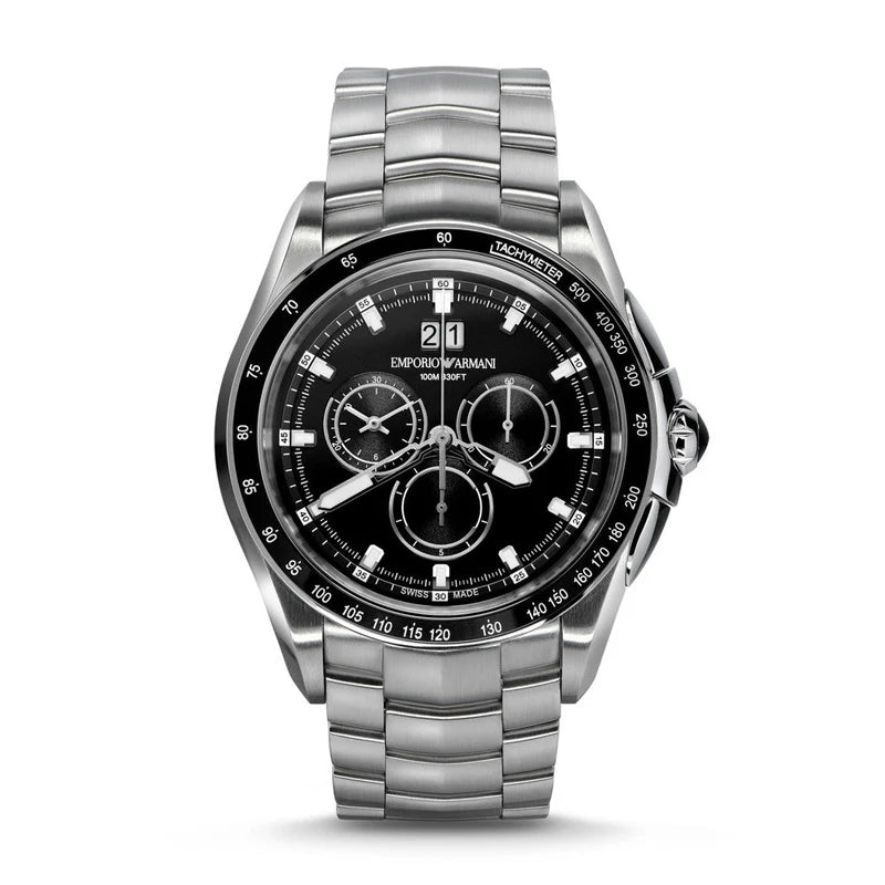 smartwatch with sleep quality analysis-Emporio Armani Swiss Men's Sport Watch ARS9100