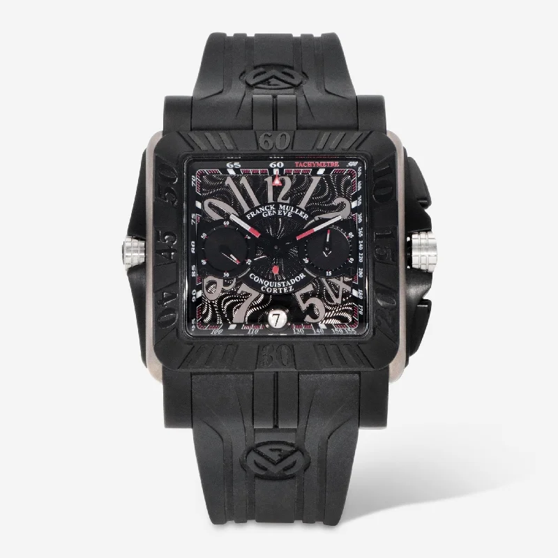 classic men’s automatic chronograph watch-Franck Muller Conquistador Cortez Titanium Automatic Men's Watch 10800CCDTGPG