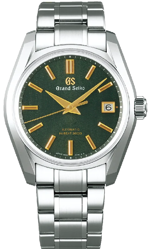 sports smartwatch with GPS functionality-Grand Seiko Heritage Collection 62GS Mechanical Automatic Hi-Beat 36000  "Four Seasons - Early Summer" Rikka SBGH271