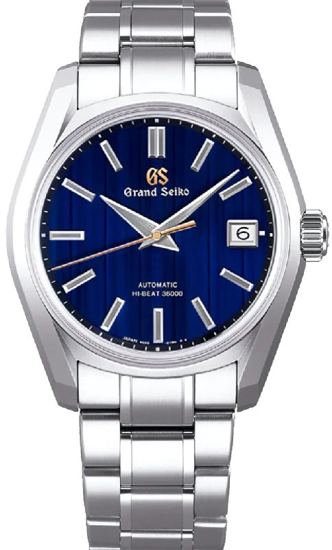 smartwatch with fitness metrics tracking-Grand Seiko Heritage Collection Chinese Limited 2022 Automatic Hi-Beat Galaxy Night SBGH307