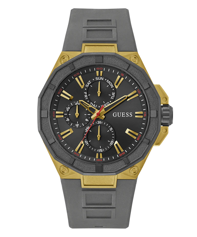 smart watch with AI-based fitness analysis-GUESS R2 Analog Watch for Men GW0803G1