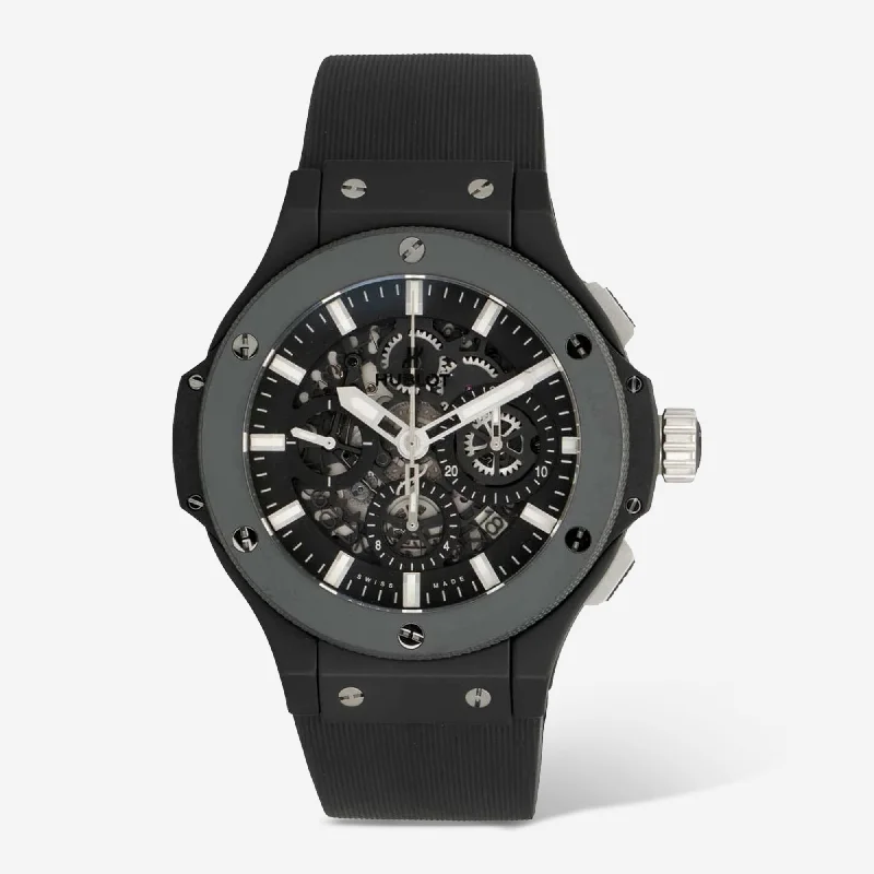 outdoor adventure smartwatch for hiking-Hublot Big Bang Aero Chronograph Ceramic Automatic Men's Watch 311.CI.1170.RX