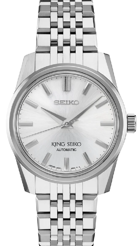 high-performance multi-sport wristwatch-King Seiko KSK Series Mechanical Automatic Silver SPB279 (SDKS001)