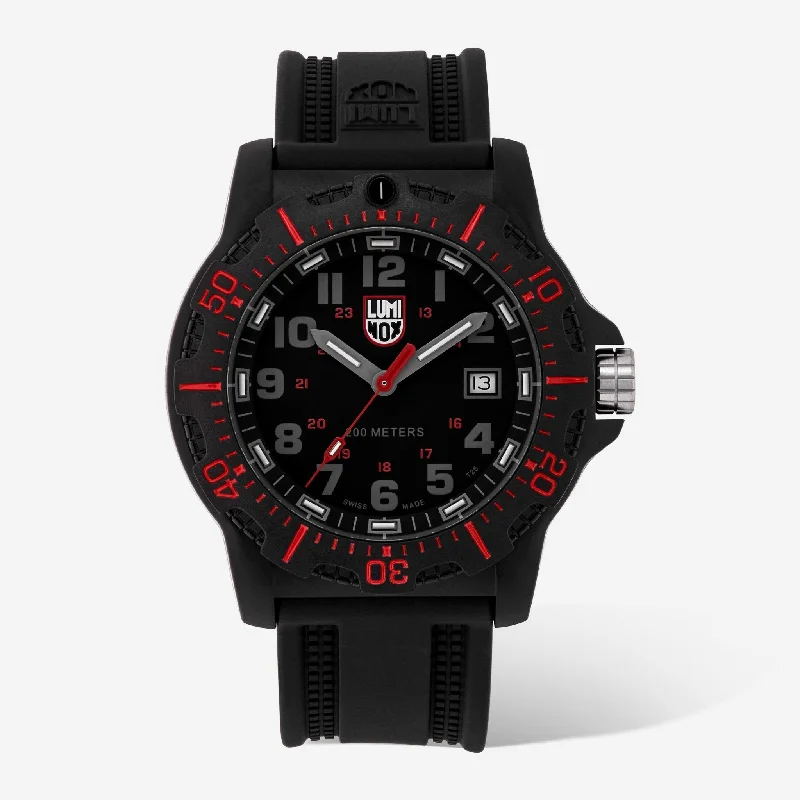 men’s smart fitness wristwatch with heart rate-Luminox Black Ops 8800 Series 45mm Quartz Men's Watch XL.8895.F