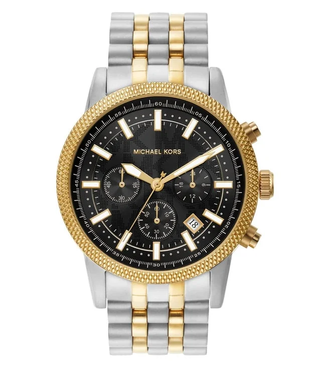 smartwatch with guided fitness routines-Michael Kors Hutton Chronograph Watch for Men MK8954