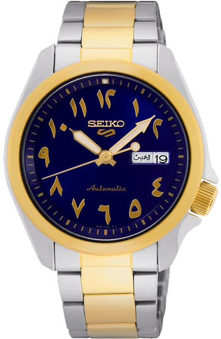 smartwatch with built-in fitness coach-Seiko 5 Sports Automatic Arabic Numerals Date Display SRPH50