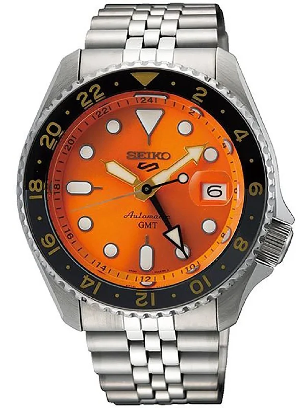 smartwatch with training and recovery analysis-SEIKO 5 SPORTS SKX SPORTS STYLE GMT SSK005KC