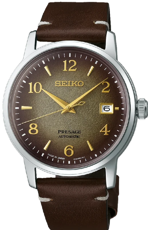 solar-powered smartwatch with fitness tracker-Seiko Presage Cocktail Time Series "Hou" Limited Edition SARY183 (SRPF43J1)