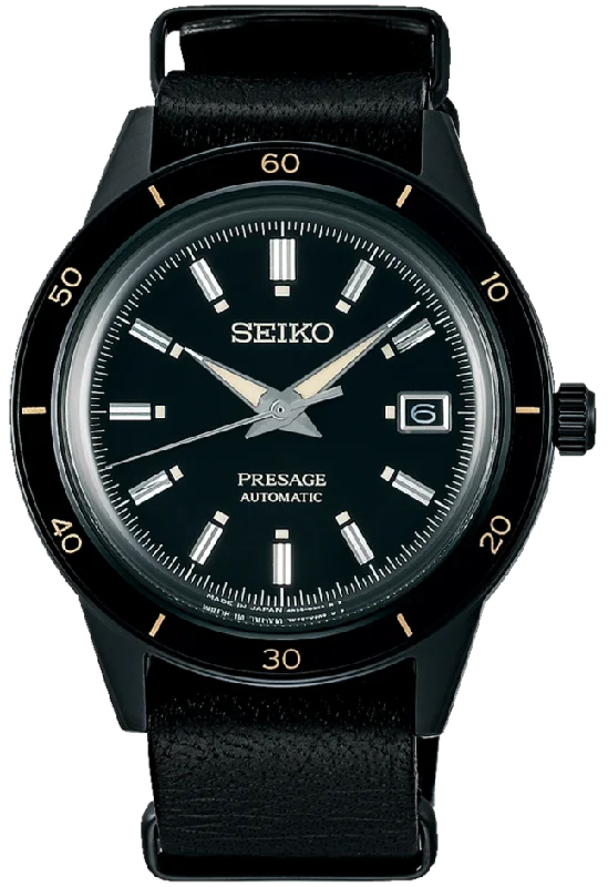 high-tech fitness smartwatch with sleep tracker-Seiko Presage 2022 Style60's Series Automatic SRPH95