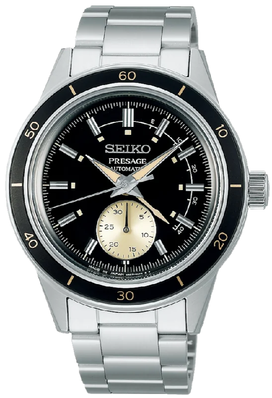 men’s smart fitness wristwatch with heart rate-Seiko Presage Style60's Series Automatic Manual Winding SARY211 (SSA449)