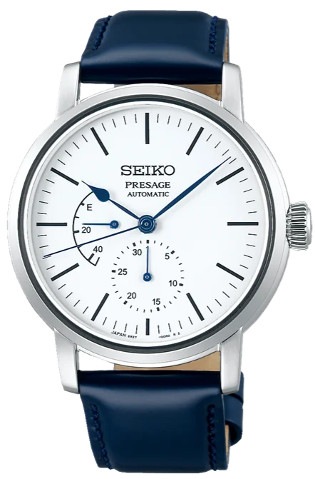 smartwatch with real-time heart rate tracking-Seiko Presage Craftsmanship Series Mechanical Automatic Enamel Dial SPB161 (SARW055)