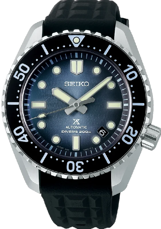 lightweight fitness smartwatch for men-Seiko Prospex 1968 Mechanical Divers Contemporary Design "Save the Ocean" 2021 Limited Edition Automatic 200M Diver SBDX049