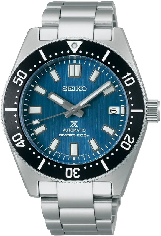 men’s smart fitness wristwatch with heart rate-Seiko Prospex 2022 Save The Ocean Special Edition 1965 62MAS Modern Re-interpretation Automatic 200M Diver SPB297