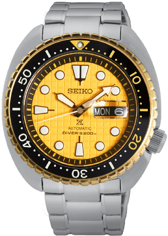 luxury mechanical wristwatch with date function-Seiko Prospex Philippines Exclusive Automatic 200M Diver King Turtle 2021 Limited Edition SRPH38