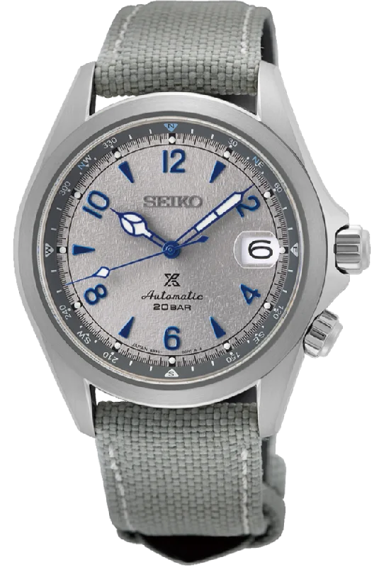 men’s stylish ceramic watch-Seiko Prospex Automatic Alpinist European Limited Edition "Rock Face" SPB355