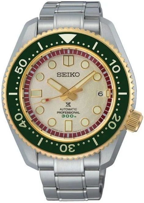 men’s sport wristwatch with GPS-Seiko Prospex Marinemaster Thailand Limited Edition Professional Automatic Diver MM300 "Hanuman" SLA068