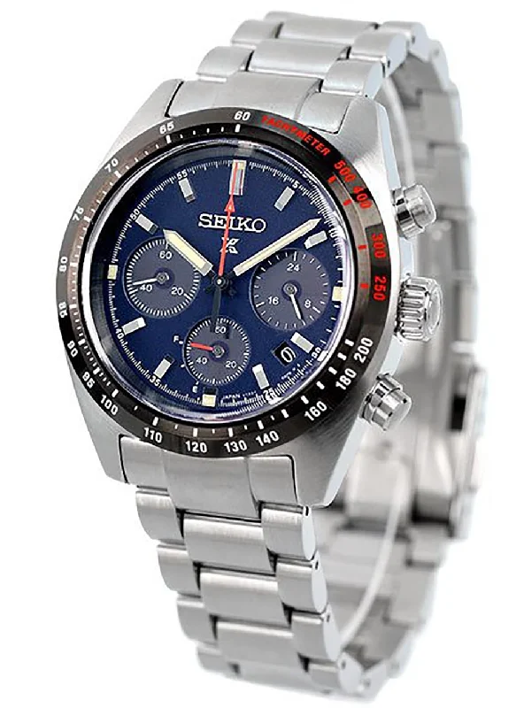 solar-powered watch for outdoor activities-SEIKO WATCH PROSPEX SPEEDTIMER SOLAR CHRONOGRAPH SBDL087 MADE IN JAPAN JDM