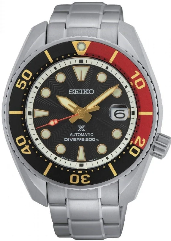 smartwatch with multi-sport tracking-Seiko Prospex Thailand 30th Anniversary Limited Edition "Phi Ta Khon" Automatic Diver Sumo SPB247J1