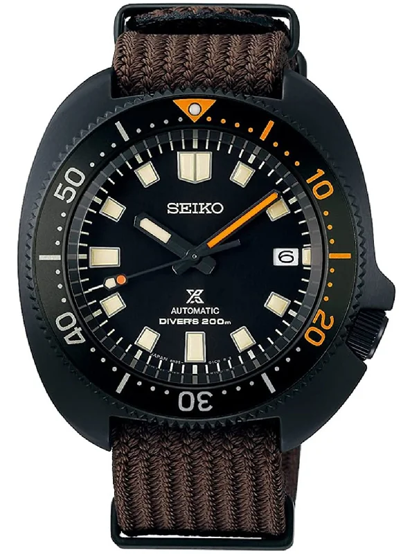 smartwatch for tracking steps and calories-SEIKO PROSPEX THE BLACK SERIES LIMITED EDITION SBDC157 MADE IN JAPAN JDM