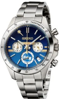 smartwatch with guided workouts and tracking-Seiko X Sleeper Limited Express Hokutosei 35th Anniversary DD51 Model Collaboration Limited Edition Quartz Chronograph - PREORDER