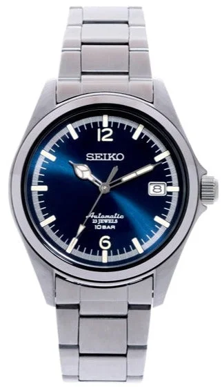 classic men’s automatic chronograph watch-Seiko X TiCTAC 35th Anniversary Limited Edition Mechanical Automatic SZSB028