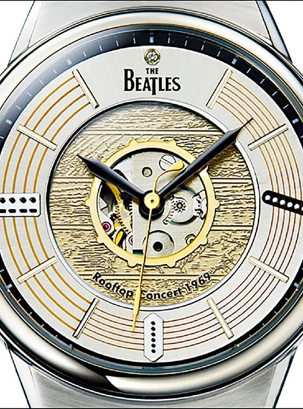 smartwatch with real-time heart rate tracking-THE BEATLES LET IT BE 50TH ANNIVERSARY ROOFTOP CONCERT TRIBUTE WATCH MADE IN JAPAN